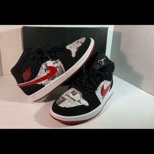 AIR JORDAN 1 MID “NEWSPAPER”